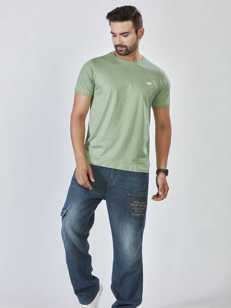 Hariyali Green Tshirt | M7 Clothing