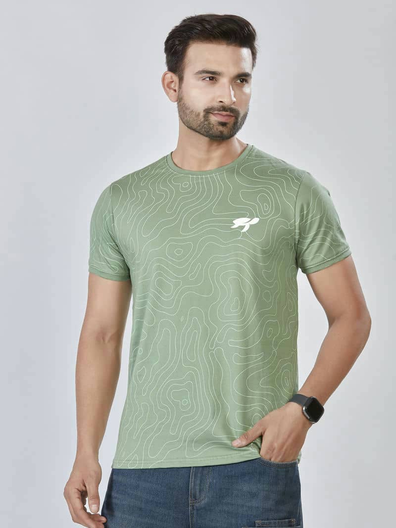 Men's M7 Regular Fit Branded Cotton T-Shirt | M7 Clothing