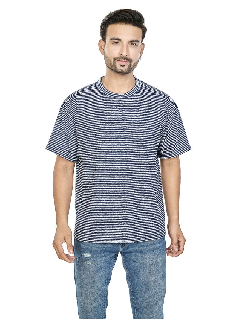 Oversized Fit knitted T-shirt | M7 Clothing